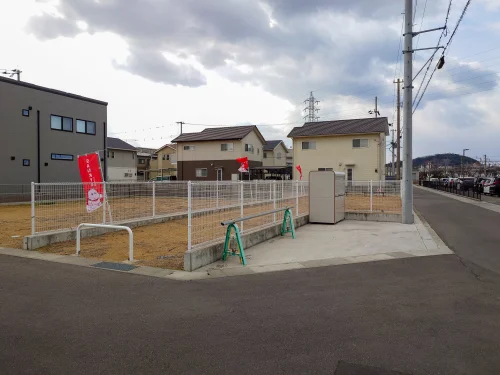 多度津町幸町分譲地 分譲地内ゴミステーション設置状況