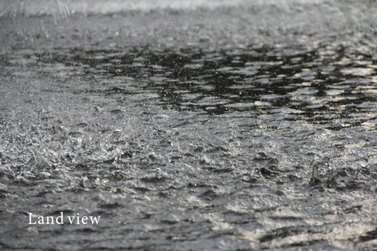 大雨による浸水・排水確認イメージ｜梅雨・台風シーズン前に確認しておきたい空き家管理のポイント
