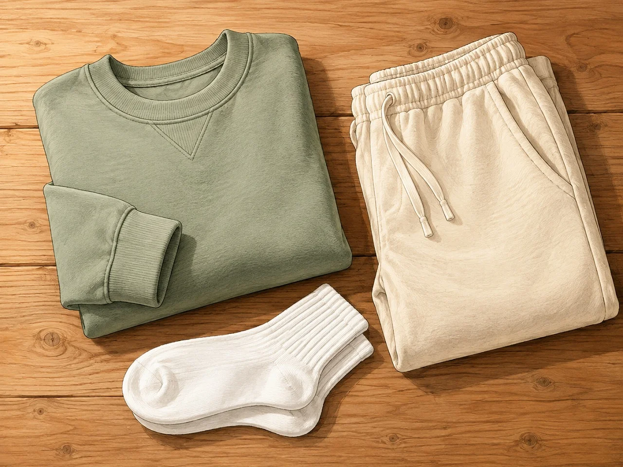 整体を受ける際に適した動きやすい服装と清潔な靴下
